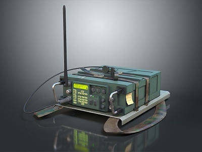 現(xiàn)代通信設(shè)備 發(fā)報(bào)機(jī)與電報(bào)機(jī)3D模型的技術(shù)與應(yīng)用