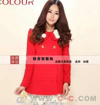 品牌女裝呢子大衣便宜批發/杭州工廠庫存品牌女裝折扣批發_服裝批發 - 中國制造交易網